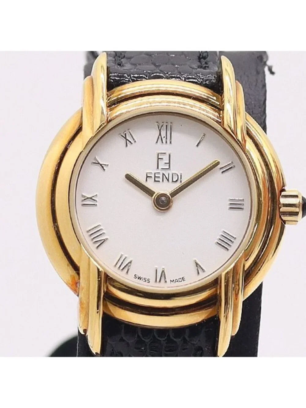 Fendi Quartz White Dial Watch